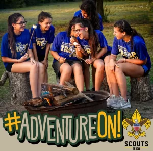 Adventure On with Scouts BSA Troop 95 Girls